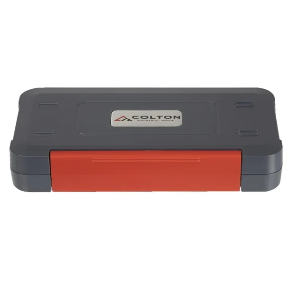 Colton Industrial Tools 42010 | Colton 1" Dial Indicator 0.001" Graduation w/ Flat and Lug back and Case, Red - Image 4
