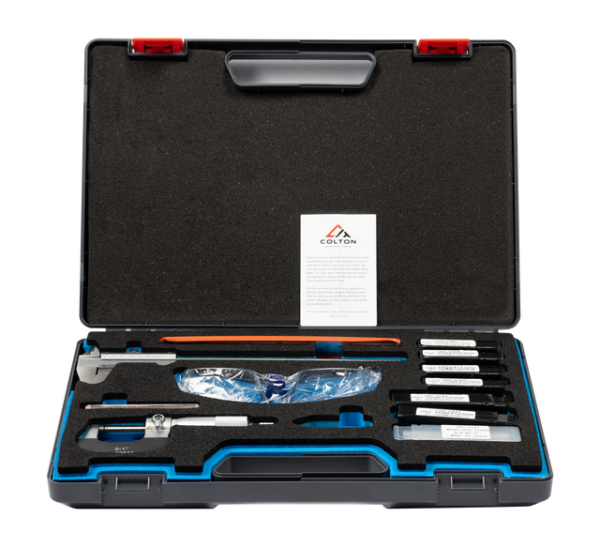 Colton Industrial Tools 45000 | Colton Machinist 14 Piece Beginner Tool Set w/ Case - Image 2