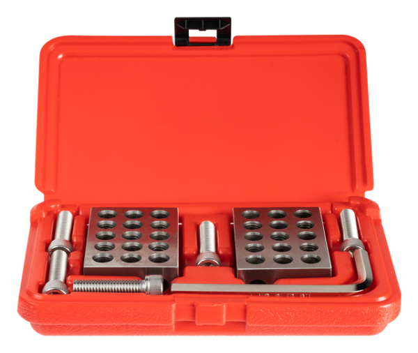 Colton Industrial Tools 10078 | High Precision 1-2-3 Block Set 23 Holes and Cap Bolts - Image 4